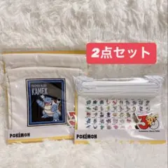 【2点セット】スリーコインズ ポケモン 巾着セット＆ビニール巾着