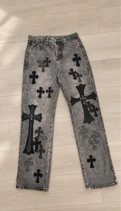 Chrome Hearts x evisu scam collab denim - メルカリ