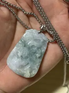 ミャンマー産翡翠ペンダント