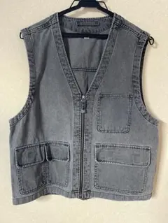 GU デニムベスト