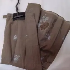 花柄フレアスカート サイズ11 ブラウン　LEPORTE