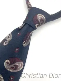 Christian Dior ペイズリー柄 ネクタイ　⭐︎