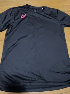 ASICS ブラック Tシャツ Sサイズ D1のサムネイル