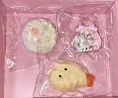 punipuni スクイーズ 3点セット 食べ物系スクイーズ