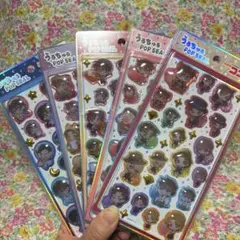 名探偵コナン　うるちゅるポップシール　5種セット　正規品　コンプリートセット