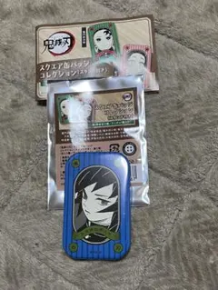 鬼滅の刃 スクエア缶バッジコレクション 冨岡義勇