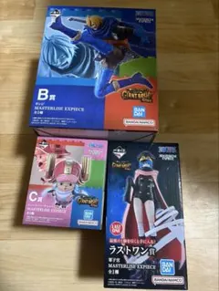 ワンピース 一番くじ GIANT BASH! 軍子 サンジ チョッパー | Mercari