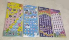 たまごっち プチプチシール 4点セット seria セリア シール