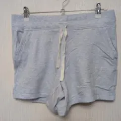 32℃ COOL 裏起毛 スウェット ショートパンツ S 水色