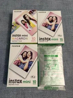 FUJIFILM instax mini チェキフィルム 10枚入り 4個セット