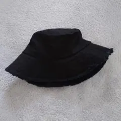 お値下げ中!黒 バケットハット サイズF