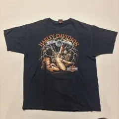 Harley-Davidson ピンナップガール Tシャツ XLのサムネイル