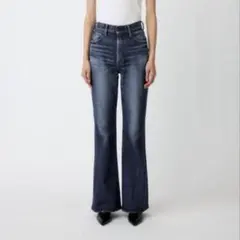 MOUSSY MVS D/BLU FLARE 美品　23