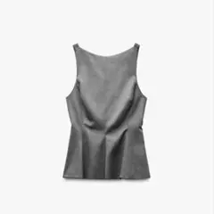 ZARA リボンペプラムトップスのサムネイル