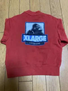 XLARGE ゴリラロゴ 赤 スウェットシャツ エクストララージ