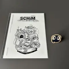 SCHiM ステッカー ピンバッジ
