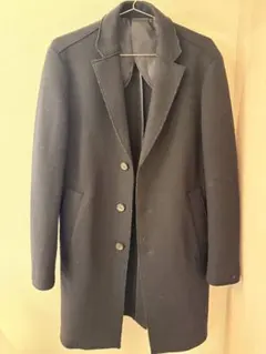 ÉDIFICE 黒 チェスターコート