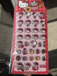 キティちゃん　3Dシール 立体シール　海外限定　正規品 ぷくぷくシール