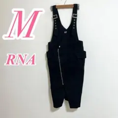 RNA ブラック ジャンパースカート Mサイズ　ワンピース　カジュアルコーデ