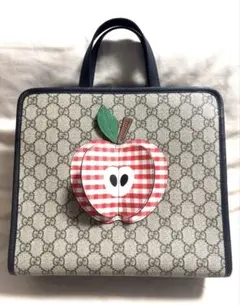 ⭐︎GUCCI⭐︎チルドレンズ GGスプリーム 3Dアップル トート