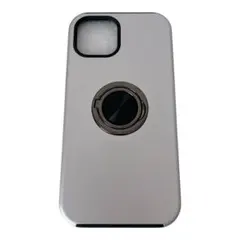 【新品】PhoneBeat スマホケース iPhone15 リング付 シルバー