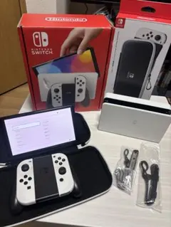 Nintendo Switch 有機ELモデル ホワイト 本体セット新品訳あり - メルカリ