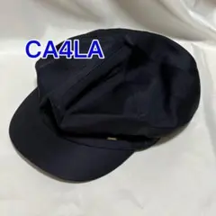 CA4LA キャスケット キャップ リネン100% 変形 ワイヤー カシラ 麻