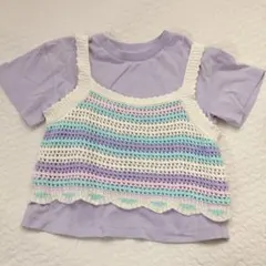 GU Tシャツ　ビスチェ付