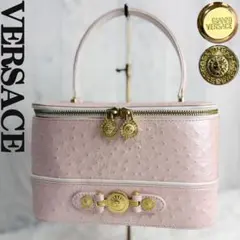 美品☆ ジャンニヴェルサーチ バニティ ミニ ハンドバッグ サン