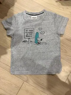スヌーピー Tシャツ グレーのサムネイル