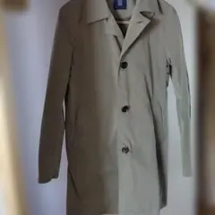 エドウィン　ベージュ ステンカラーコート　Мサイズ