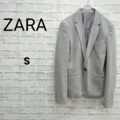 ◇ ZARA テーラードジャケット S グレー ジャケット　メンズのサムネイル