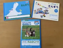 学習帳 ノート 3冊セット さんすう れんらくノート