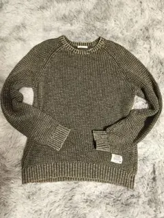 BAYFLOW ベイフロー クルーネックニット /チャコール系 サイズ2