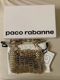 Rabanne 1969 ナノ チェーンミニショルダーバッグ ゴールドのサムネイル