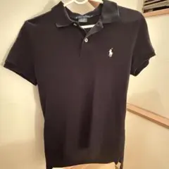 ポロ・ラルフ・ローレン 半袖ポロシャツ ブラック