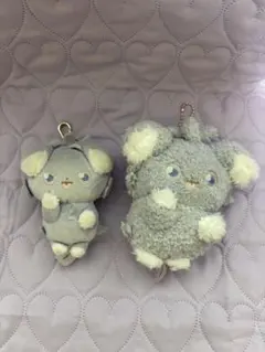 ニャスパー ぬいぐるみ マスコット 2点セット 韓国限定