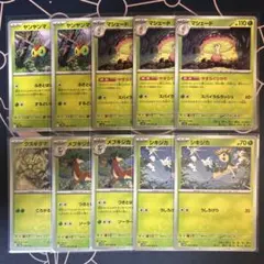 ポケモンカード くさタイプ まとめ売り 10枚セット