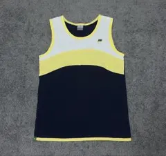 NIKE ナイキ スウッシュ 刺繍ロゴ タンクトップ リンガー Mサイズのサムネイル