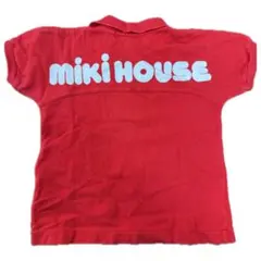 MIKI HOUSE 赤 ポロシャツ 100cm