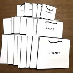 CHANEL ショップ袋　3種類21枚セット