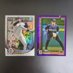 tarik skubal javier baez topps bowman