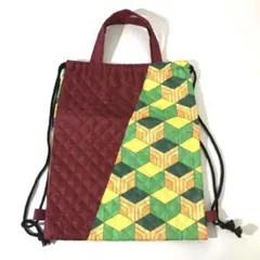 鬼滅の刃　レッスンバック　富岡義勇柄風