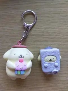 ポムポムプリン さんりおきゃらくたーず どろろ〜ん 妖怪ふぃぎあ キーホルダー