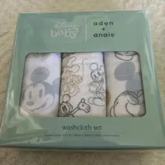 【新品未使用】aden + anais DisneyBabyガーゼハンカチセット