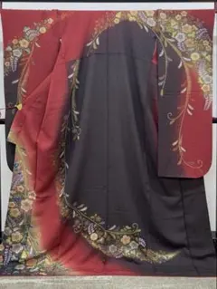 振袖 刺繍 金彩 兎 桜 身丈168cm HKT129 - メルカリ