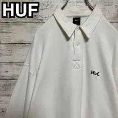 檸*檬様 2066【即完売モデル】ハフ♤刺繍ワンポイントロゴ　ポロスウェット　最