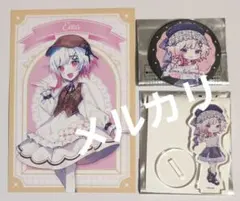 桜羽エマ 魔法少女ノ魔女裁判 まのさば 缶バッジ プチスタンド - メルカリ
