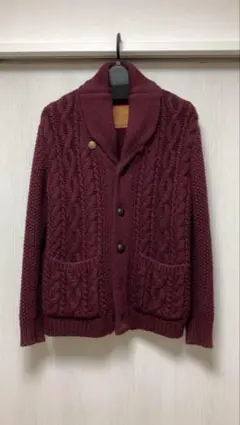 by GLAD HAND バイグラッドハンド テクスチャーカーディガン　セーター by GLAD HAND バイグラッドハンド テクスチャーカーディガン