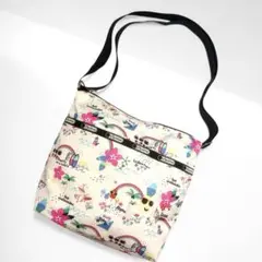 LeSportsac ハワイ柄 アロハ 総柄ショルダーバッグ